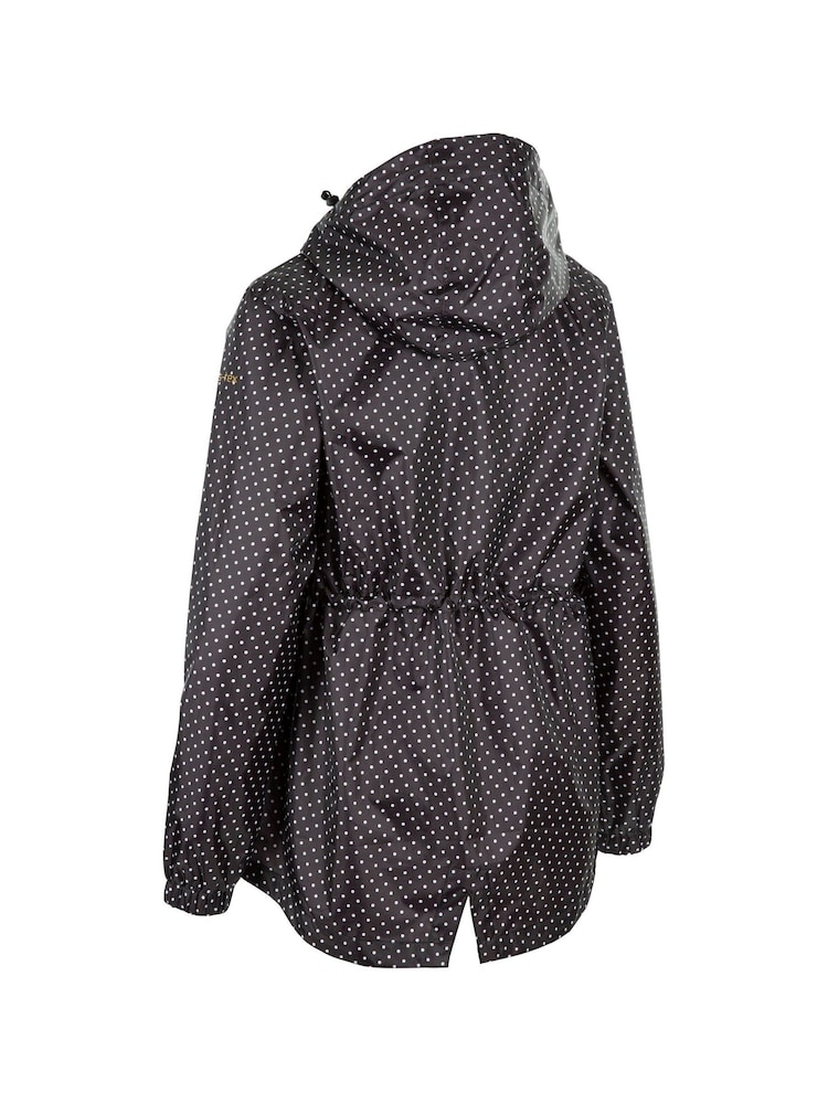 Trespass Niggle Black Jacket - Image 2 of 2 Trespass Niggle Black Jacket - Image 2 of 2