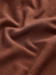 Tan Brown Roll Neck Long Sleeve Top - Image 2 of 3