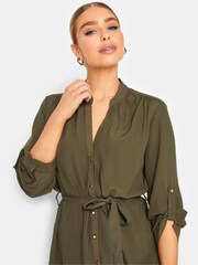 Khakigrün - M&co Bluse mit Ärmeldetail - Bild 4 von 4