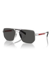 Prada Sport Silver 0PS 51ZS Sunglasses - Image 1 of 5