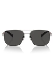 Prada Sport Silver 0PS 51ZS Sunglasses - Image 3 of 5