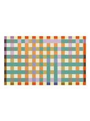 Tapete de entrada para interiores/exteriores Artsy Mats Elizabeth Olwen Pixels - Imagem 4 de 4