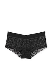 Victoria's Secret PINK Pure Black Cheeky No Show Lace Knickers - Image 3 of 6