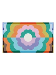 Tapete de entrada para interiores e exteriores Artsy Mats Elizabeth Olwen Petal Close Up - Imagem 4 de 4