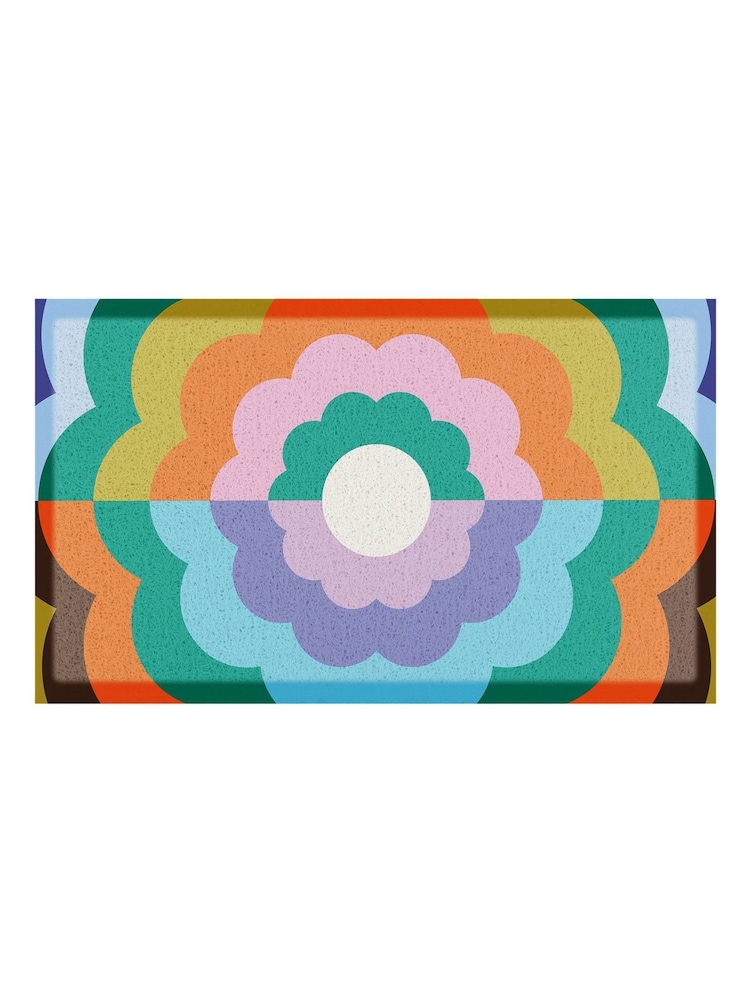 Tapete de entrada para interiores e exteriores Artsy Mats Elizabeth Olwen Petal Close Up - Imagem 4 de 4 Tapete de entrada para interiores e exteriores Artsy Mats Elizabeth Olwen Petal Close Up - Imagem 4 de 4