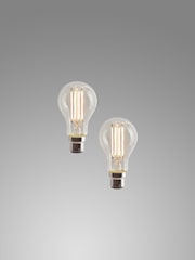 2 Pack BC 8W LED GLS Light Bulbs - Image 1 of 4