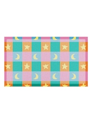 Artsy Mats Multi Elizabeth Olwen Crescent and Stars IndoorOutdoor Doormat - Image 4 of 4