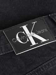 Calvin Klein Black Mom Turn Up 100% Cotton Shorts - Image 8 of 8
