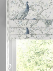 Laura Ashley Blue Belvedere Midnight Made to Measure Roman Blind - Image 2 of 7