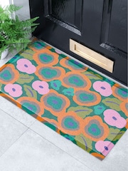 Artsy Mats Multi Elizabeth Olwen Flora Indoor/Outdoor Doormat - Image 1 of 4