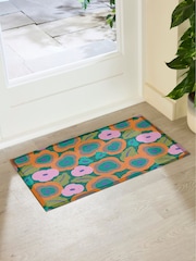 Artsy Mats Multi Elizabeth Olwen Flora Indoor/Outdoor Doormat - Image 2 of 4