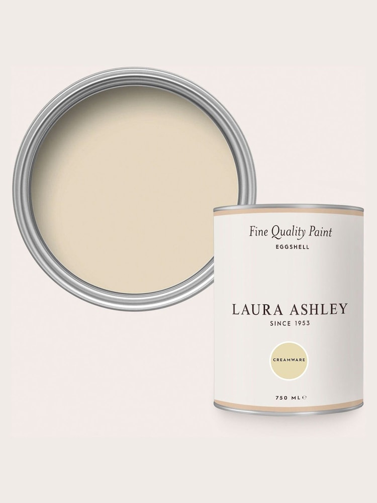 Laura Ashley Creamware Eggshell 750ml Paint - Image 4 of 4