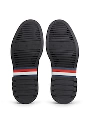Tommy Hilfiger Blue Suede Embossed Cleat Chelsea Boots - Image 6 of 6