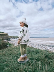 Green Printed Sweatshirt and Leggings Set (3mths-7yrs) - Image 3 of 6