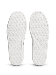 Tommy Hilfiger White Leather Mixed Texture Trainers - Image 6 of 6
