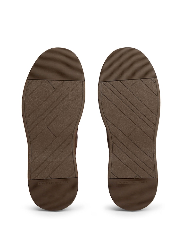 Tommy Hilfiger былғарыдан жасалған баумен бекітілетін Moc Toe Loafers - 6суретінің 6 суреті Tommy Hilfiger былғарыдан жасалған баумен бекітілетін Moc Toe Loafers - 6суретінің 6 суреті