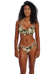 Freya Bahama Shores Underwire Halter Black Bikini Top - Image 2 of 5