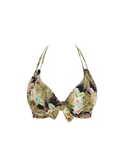 Freya Bahama Shores Underwire Halter Black Bikini Top - Image 5 of 5