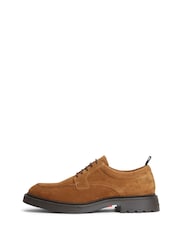 Tommy Hilfiger Natural Suede Lace-Up Derby Shoes - Image 2 of 6
