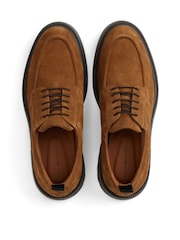 Tommy Hilfiger Natural Suede Lace-Up Derby Shoes - Image 5 of 6