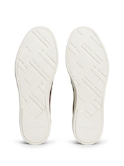 Tommy Hilfiger Brown New York Label Luxe Leather Trainers - Image 6 of 6