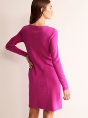 Boden Pink Ellen Ottoman Dress - Image 1 of 5