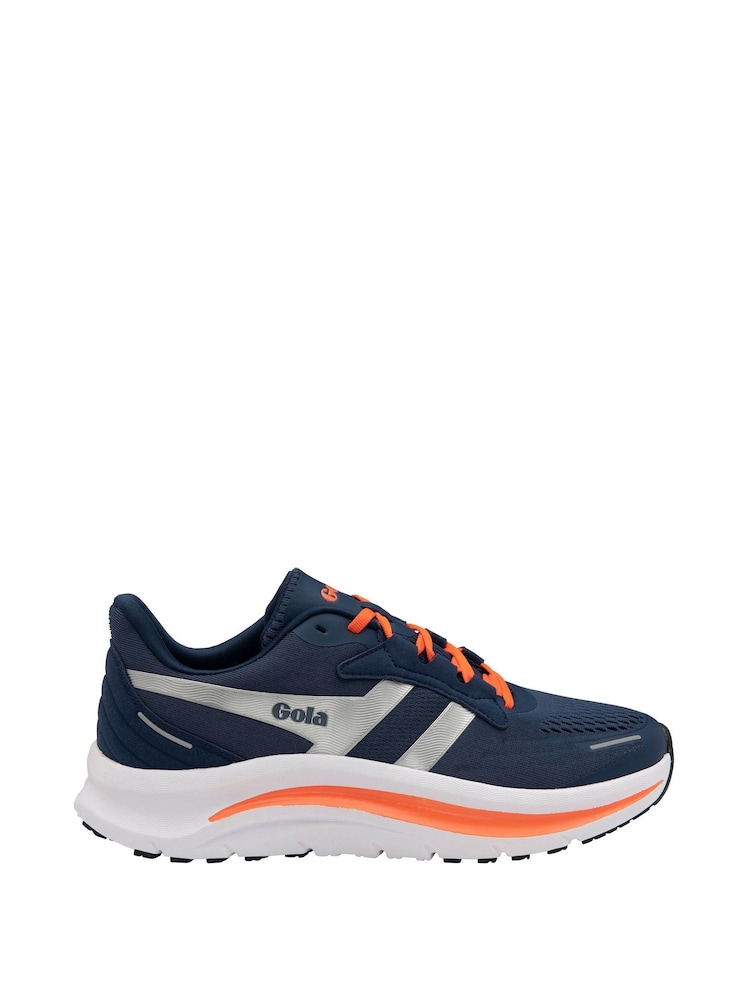 Gola Blue Veris Tempo Mesh Lace-Up Mens Running Trainers - Image 1 of 4