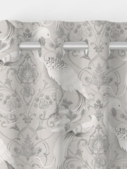 Laura Ashley Silver Tregaron Made to Measure 100% Cotton Curtains - Image 5 of 5