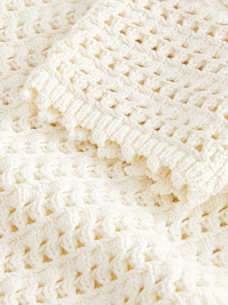Ecru Crochet Knit Top (3-16yrs) - Image 7 of 7