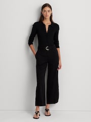 Lauren Ralph Lauren Dralisea Rib Knit Cardigan - Image 4 of 9