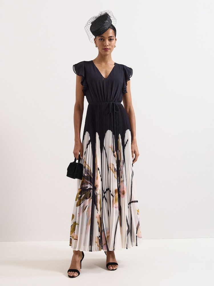 Phase Eight Black Uma Maxi Dress - Image 1 of 7 Phase Eight Black Uma Maxi Dress - Image 1 of 7