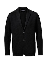 Charles Tyrwhitt Black Pure Merino Sb Button Blazer - Image 4 of 6