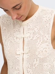 Chaleco de punto de crochet JDY - Imagen 5 de 8
