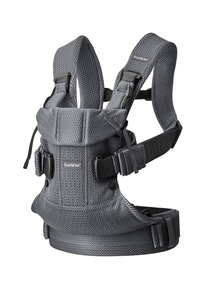 BabyBjörn Silver Baby Carrier OneAir 3D Mesh Silver - Image 4 of 4