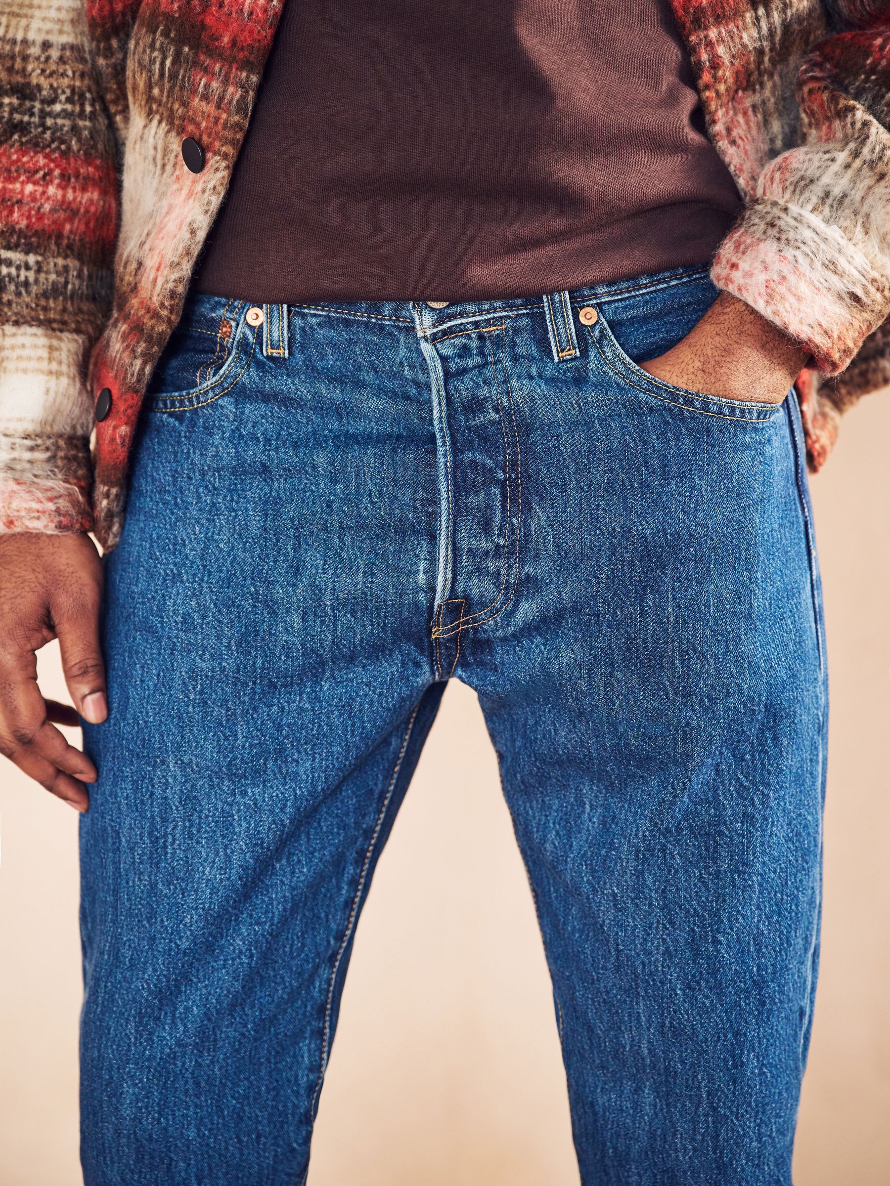 Buy Levi's® Stonewash Blue 501® Original Jeans from Next Ireland