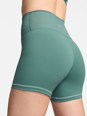 Nike Green One High Waisted 5 Cycling Shorts - Image 5 of 8