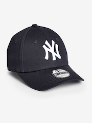 Azul marino - Gorra básica de algodón 100 % con diseño de los New York Yankees para niños 9 FORTY de New Era® - Imagen 1 de 3