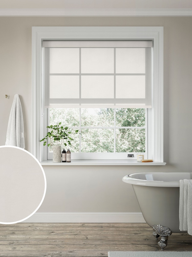 Vanilla Cream Mallar Made to Measure Roller Blind - Image 1 of 6