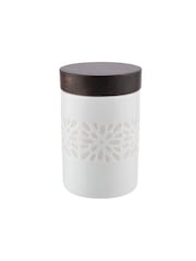 Artisan Street Set of 4 White Mini Storage Jar Set - Image 3 of 6