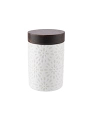 Artisan Street Set of 4 White Mini Storage Jar Set - Image 4 of 6