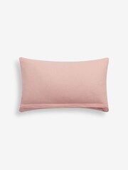Multi Pastel Velvet Stripe Cushion - Image 5 of 5