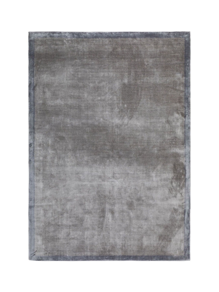 HEAL'S Silver Scala TENCEL™ Rug - Image 1 of 1