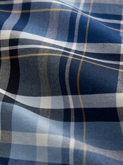 Blue Check Long Sleeve Oxford Shirt - Image 7 of 7