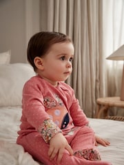 Multi Coccinelle - Bébé Personnage Zip 100% Coton Combinaisons de nuit 3 Lot (0mths-2yrs) - Image 11 of 13