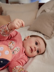 Multi Coccinelle - Bébé Personnage Zip 100% Coton Combinaisons de nuit 3 Lot (0mths-2yrs) - Image 12 of 13
