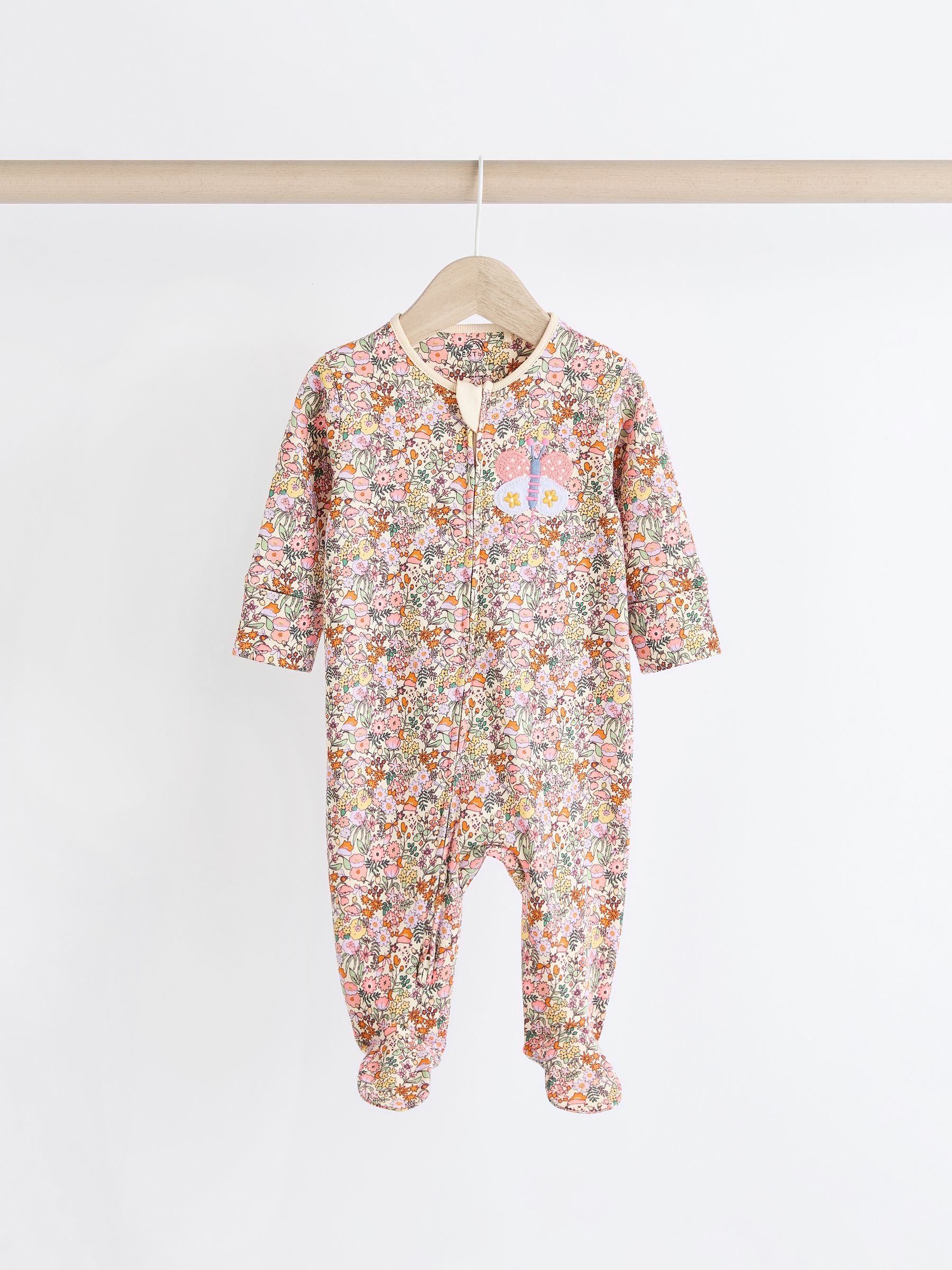 □Mother＆Chaild◇Ｉ.P.Ｉrminger◇２３cm◇ Buy Multi Ladybird Baby Character Zip 100% Cotton Sleepsuits 3