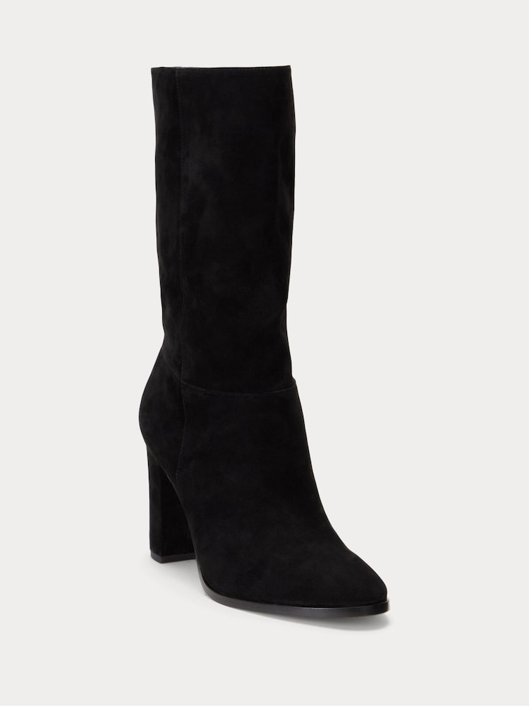 Lauren Ralph Lauren Artizan II Suede Boots - Image 2 of 3