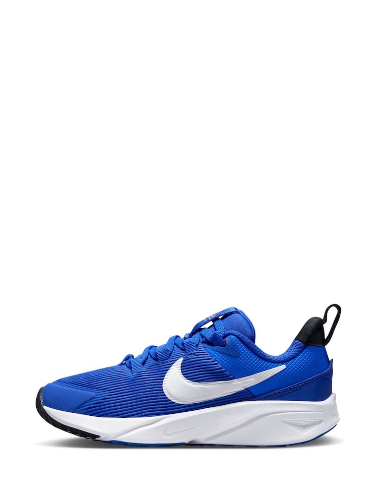 Nike Blue Junior Star Runner 4 Trainers - Image 2 of 11