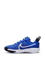Nike Blue Junior Star Runner 4 Trainers - Image 5 of 11