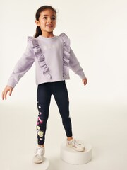 Baker by Ted Baker Frill Sweat Top and Leggings Set - Image 4 of 13